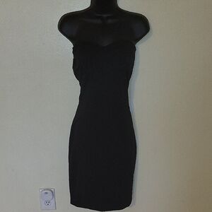 Victoria's Secret Classic Black Strapless Dress. NWOT